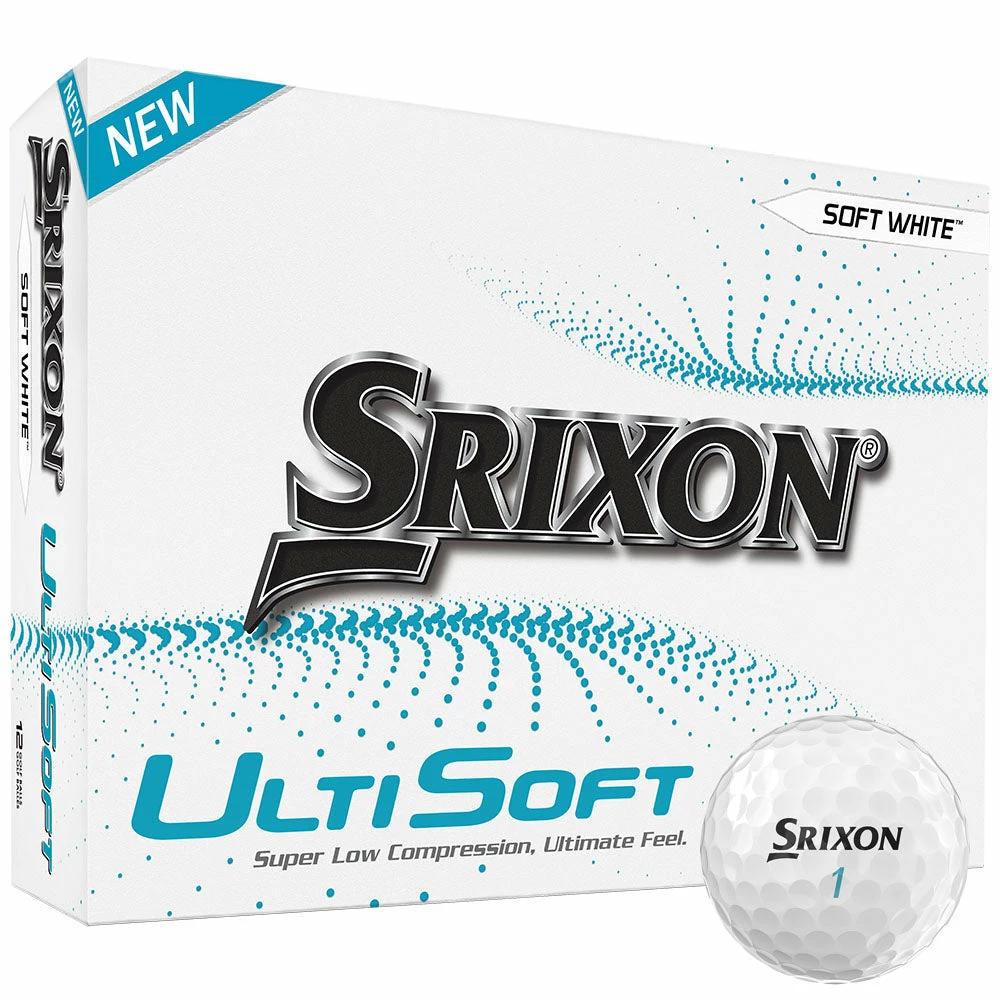 Srixon Ultisoft 4 Golf Balls - White - Double Dozen 4 Srixon Ultisoft 4 Golf Balls - White - Double Dozen - Image 2