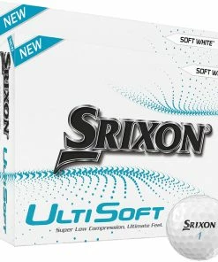 Srixon Ultisoft 4 Golf Balls - White - Double Dozen