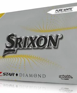 Srixon Z-Star Diamond Golf Balls - Pure White - 12 Pack -Second Hand Clubs Sales srixon z star diamond golf balls 10