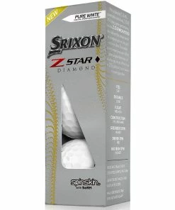 Srixon Z-Star Diamond Golf Balls - Pure White - 12 Pack -Second Hand Clubs Sales srixon z star diamond golf balls 14