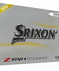 Srixon Z-Star Diamond Golf Balls - Pure White - 12 Pack -Second Hand Clubs Sales srixon z star diamond golf balls 15