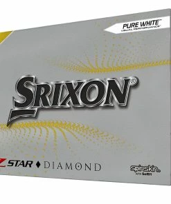 Srixon Z-Star Diamond Golf Balls - Pure White - 12 Pack -Second Hand Clubs Sales srixon z star diamond golf balls 16