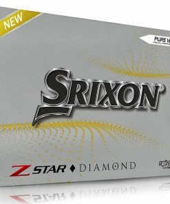 Srixon Z-Star Diamond Golf Balls - Pure White - 12 Pack -Second Hand Clubs Sales srixon z star diamond golf balls 9