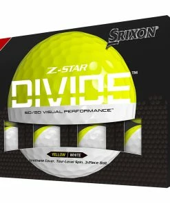 Srixon Z-Star Divide Golf Balls - White/Yellow - 12 Pack 19 Srixon Z-Star Divide Golf Balls - White/Yellow - 12 Pack -Second Hand Clubs Sales srixon z star divide golf balls whiteyellow 10