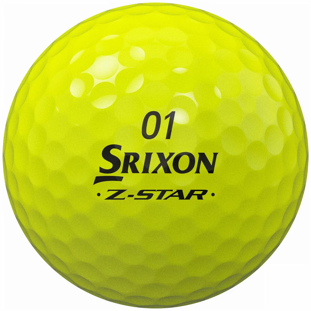 Srixon Z-Star Divide Golf Balls - White/Yellow - 12 Pack 6 Srixon Z-Star Divide Golf Balls - White/Yellow - 12 Pack - Image 4