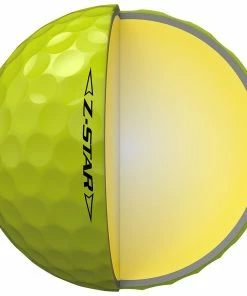 Srixon Z-Star Golf Balls - Yellow - 12 Pack -Second Hand Clubs Sales srixon z star golf ball yellow 3
