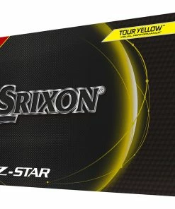 Srixon Z-Star Golf Balls - Yellow - 12 Pack -Second Hand Clubs Sales srixon z star golf ball yellow 4