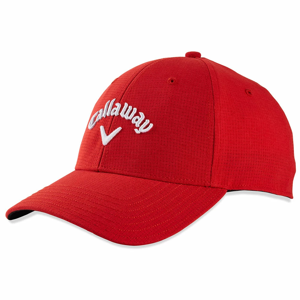 Callaway Stitch Magnet Golf Cap - Red 3 Callaway Stitch Magnet Golf Cap - Red