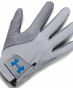 Under Armour Storm Golf Gloves (Pair) - Steel/Royal