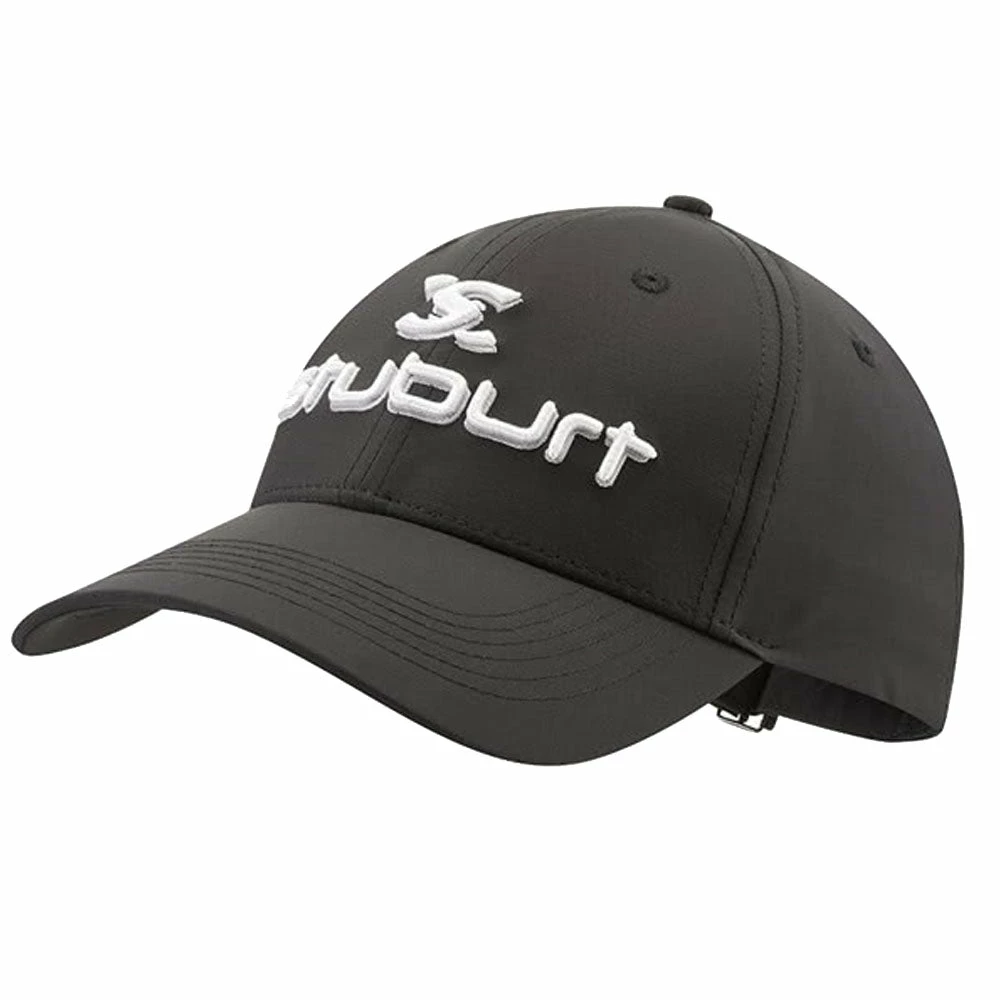Stuburt Evolve Peaked Cap - Black 3 Stuburt Evolve Peaked Cap - Black
