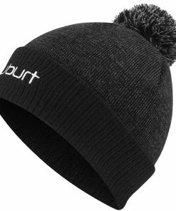Stuburt Haze Bobble Hat - Black Marl