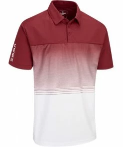 Stuburt Evolve Dalton Polo Shirt - Burgundy