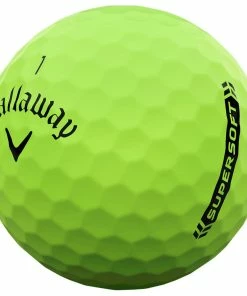 Callaway Supersoft Golf Balls - Green - 12 Pack -Second Hand Clubs Sales supersoft 23 green 3