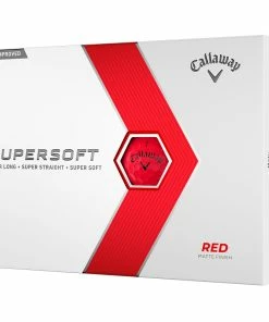 Callaway Supersoft Golf Balls - Red - 12 Pack -Second Hand Clubs Sales supersoft 23 red 1