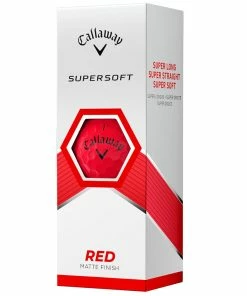 Callaway Supersoft Golf Balls - Red - 12 Pack -Second Hand Clubs Sales supersoft 23 red 2