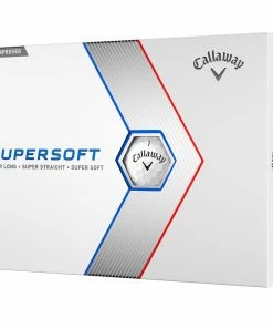 Callaway Supersoft Golf Balls - White - 12 Pack -Second Hand Clubs Sales supersoft 23 white 1
