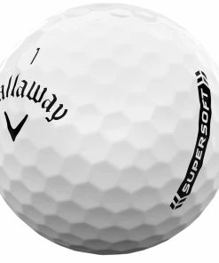Callaway Supersoft Golf Balls - White - 12 Pack -Second Hand Clubs Sales supersoft 23 white 3