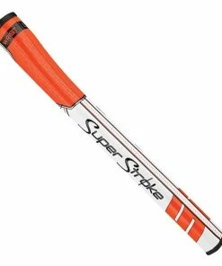 Masters SuperStroke Traxion Wrist Lock Putter Grips - Orange/White