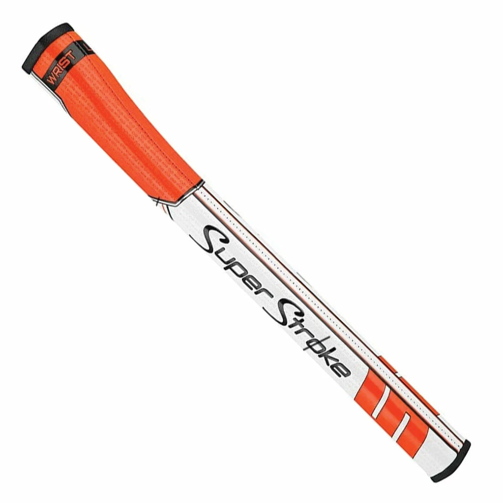 Masters SuperStroke Traxion Wrist Lock Putter Grips - Orange/White 3 Masters SuperStroke Traxion Wrist Lock Putter Grips - Orange/White