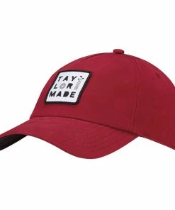 TaylorMade Lifestyle 5 Panel Cap - Red -Second Hand Clubs Sales taylormade lifestyle 5 panel cap red 3