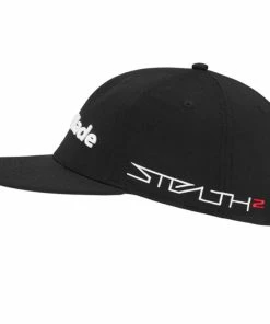 TaylorMade Tour Flatbill Cap - Black -Second Hand Clubs Sales taylormade tour flatbill cap black 3