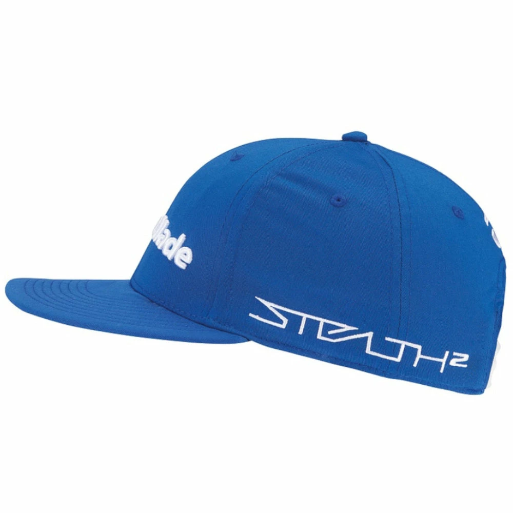TaylorMade Tour Flatbill Cap - Blue 5 TaylorMade Tour Flatbill Cap - Blue - Image 3