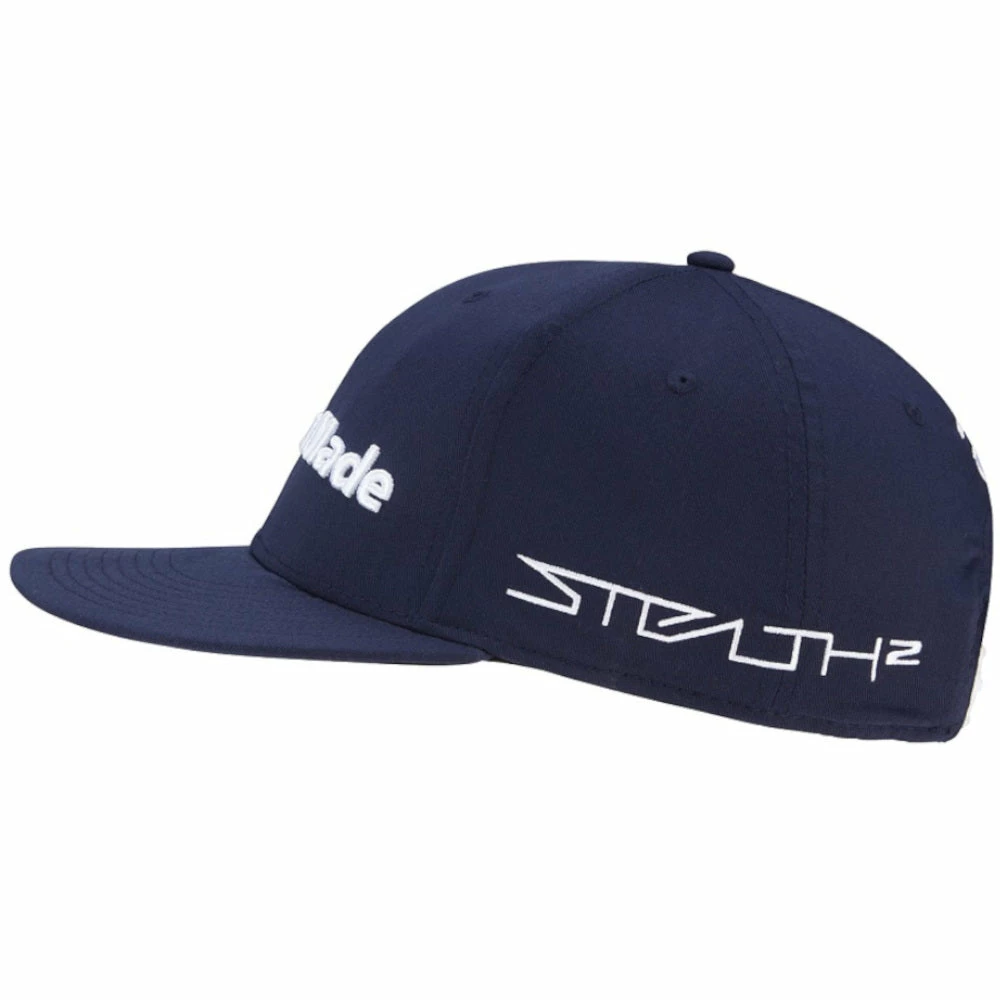 TaylorMade Tour Flatbill Cap - Navy 7 TaylorMade Tour Flatbill Cap - Navy - Image 5