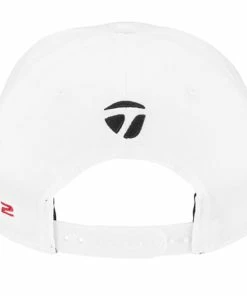 TaylorMade Tour Flatbill Cap - White -Second Hand Clubs Sales taylormade tour flatbill cap white 5