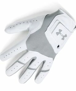Under Armour Iso-Chill Cabretta Leather Golf Glove - Steel