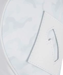 Titleist 3 Panel Leather Hybrid Headcover - White/Camo -Second Hand Clubs Sales titleist 3 panel leather driver headcover whitecamo 4 2