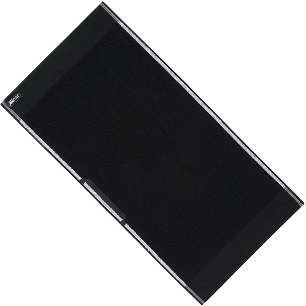 Titleist Shamrock Edition Players Terry Towel - Black/Green 4 Titleist Shamrock Edition Players Terry Towel - Black/Green - Image 2
