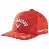 Callaway Tour Authentic Performance Pro Logo Cap - Red Heather/White -Second Hand Clubs Sales tour authentic performance pro cap red heather white 1