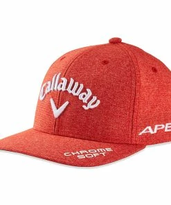 Callaway Tour Authentic Performance Pro Logo Cap - Red Heather/White