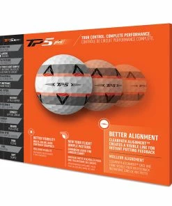 TaylorMade TP5 Pix 2.0 Golf Balls - White - 12 Pack -Second Hand Clubs Sales tp5 pix 1