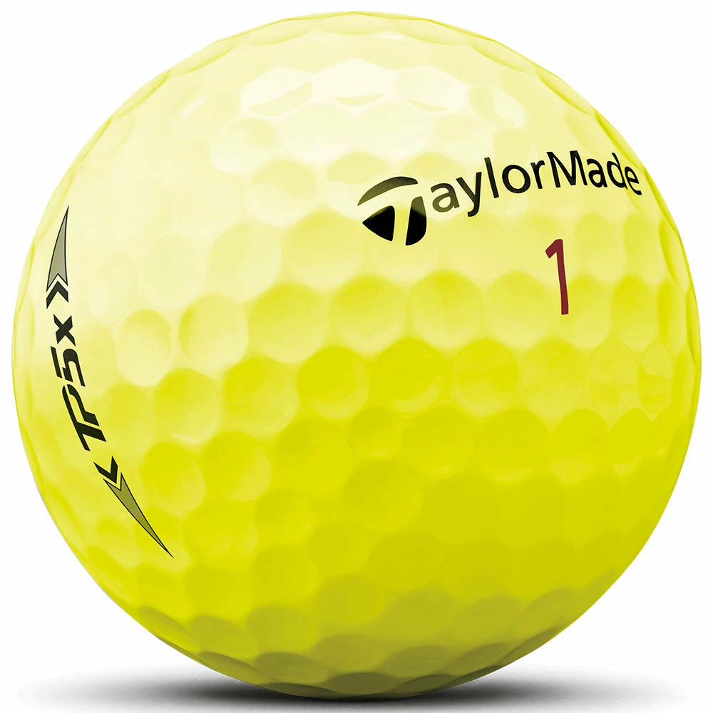 TaylorMade TP5x Golf Balls - Yellow - 12 Pack 4 TaylorMade TP5x Golf Balls - Yellow - 12 Pack - Image 2