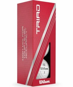 Wilson Staff Wilson Triad Golf Balls - White - 12 Pack -Second Hand Clubs Sales triad 2