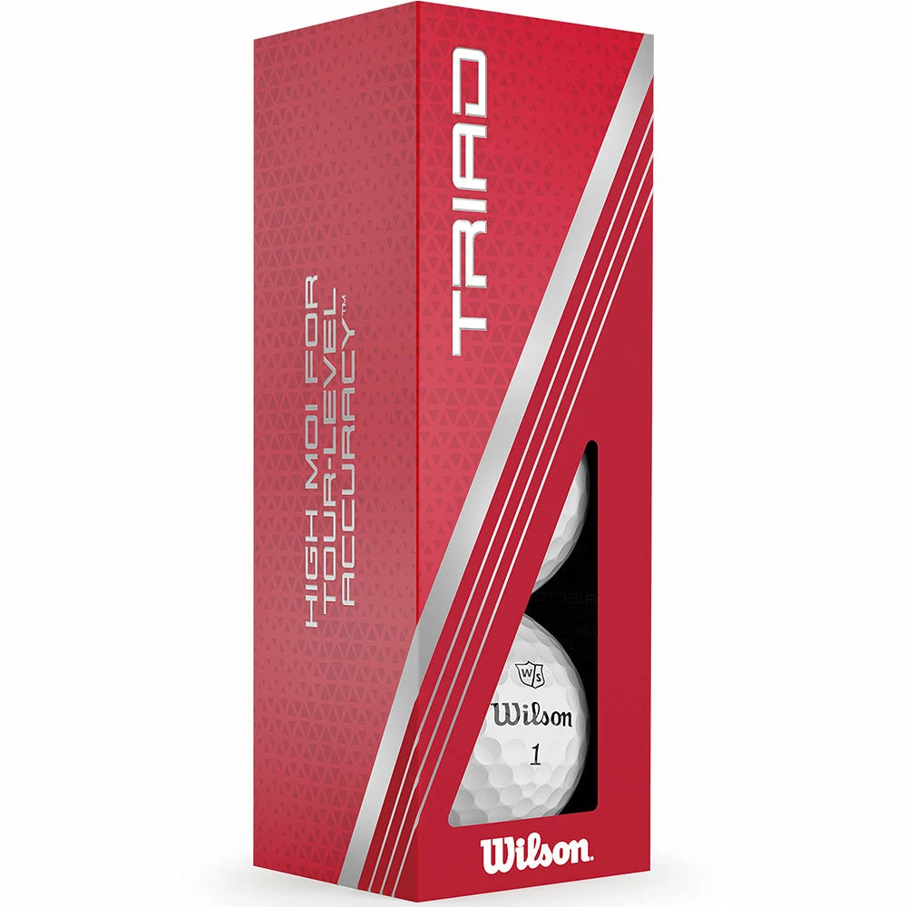 Wilson Staff Wilson Triad Golf Balls - White - Double Dozen 7 Wilson Staff Wilson Triad Golf Balls - White - Double Dozen - Image 5