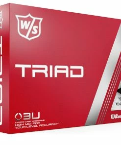 Wilson Staff Wilson Triad Golf Balls - White - Double Dozen 25 Wilson Staff Wilson Triad Golf Balls - White - Double Dozen -Second Hand Clubs Sales triad 6 1
