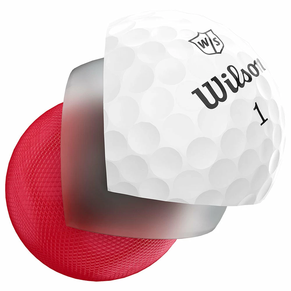 Wilson Staff Wilson Triad Golf Balls - White - Double Dozen 9 Wilson Staff Wilson Triad Golf Balls - White - Double Dozen - Image 7