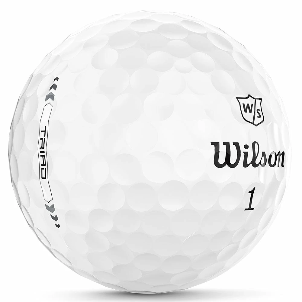 Wilson Staff Wilson Triad Golf Balls - White - Double Dozen 6 Wilson Staff Wilson Triad Golf Balls - White - Double Dozen - Image 4