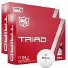 Wilson Staff Wilson Triad Golf Balls - White - Double Dozen