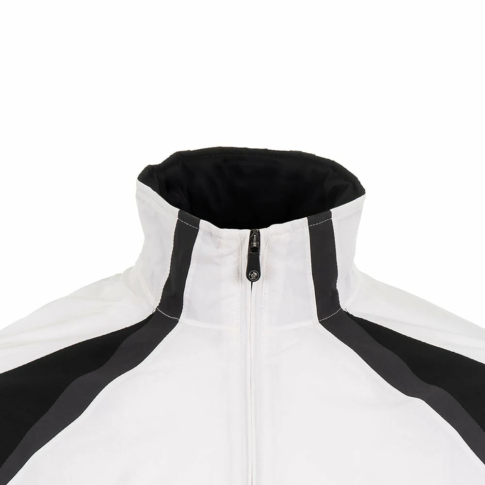 ProQuip Golf Trophy Waterproof Jacket - White/Black/Grey 6 ProQuip Golf Trophy Waterproof Jacket - White/Black/Grey - Image 4