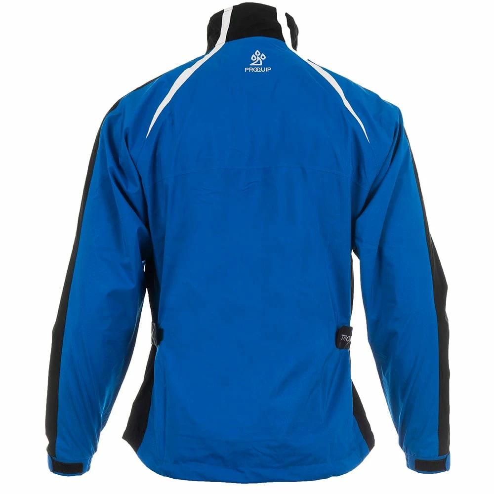 ProQuip Golf Trophy Waterproof Jacket - Cobalt/Black/White 7 ProQuip Golf Trophy Waterproof Jacket - Cobalt/Black/White - Image 5