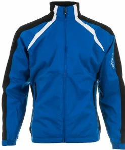 ProQuip Golf Trophy Waterproof Jacket - Cobalt/Black/White