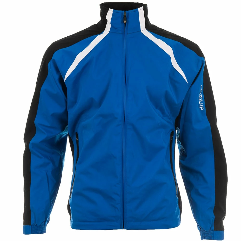 ProQuip Golf Trophy Waterproof Jacket - Cobalt/Black/White 3 ProQuip Golf Trophy Waterproof Jacket - Cobalt/Black/White