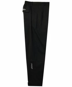 ProQuip Golf Trophy Waterproof Trousers - Black -Second Hand Clubs Sales trophy trousers 2