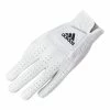 Golf Clearance Online Adidas Ultimate Leather Glove - White -Second Hand Clubs Sales ultimate leather glove white gk2957 02 standard