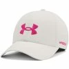 Under Armour Golf96 Cap - Grey Mist/Rebel Pink
