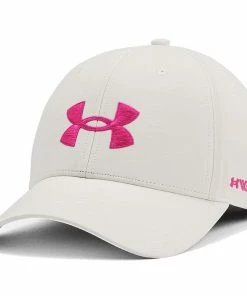 Under Armour Golf96 Cap - Grey Mist/Rebel Pink