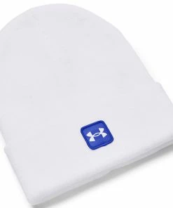 Under Armour Halftime Cuff Beanie Hat - White